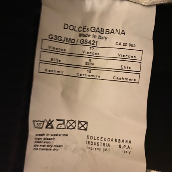 Dolce & Gabbana Mens Crew Neck - Picture 3 of 3